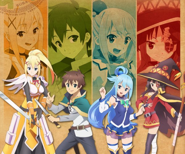 Богиня благословляет этот прекрасный мир Постер