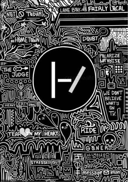 Twenty one Pilots плакат