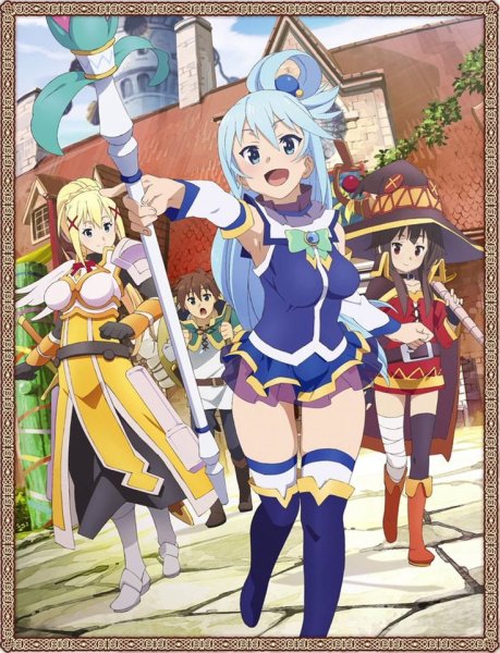 Аниме богиня благослови на