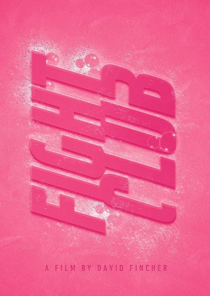 Бойцовский клуб Постер Минимализм