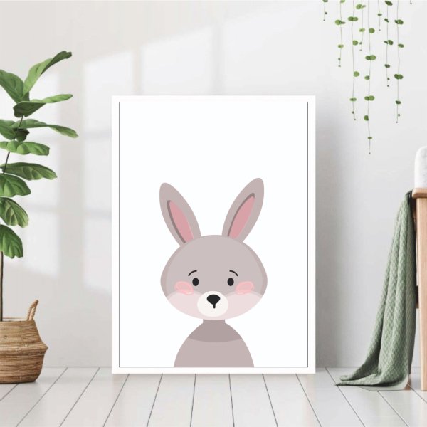 Постер "зайчик"