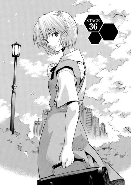 Евангелион Манга Рей