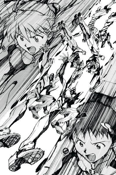 Евангелион Манга сканы