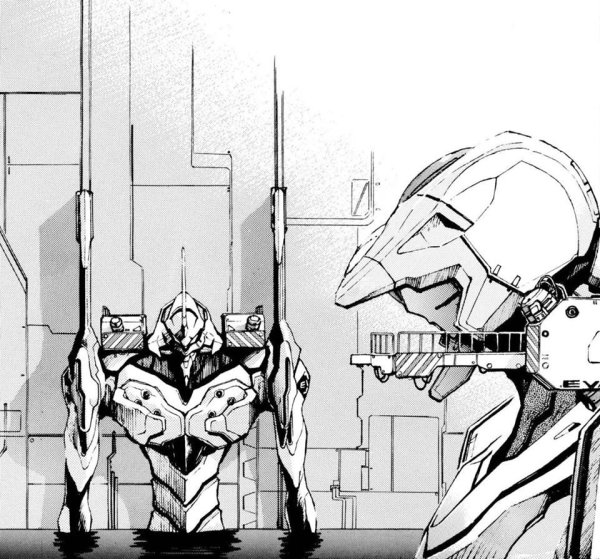 Евангелион ева 01 чб