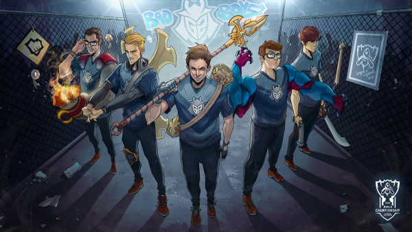 G2 lol Team Art