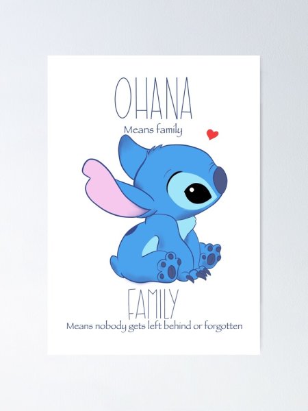 Лило и Стич мультфильм 2002 Постер