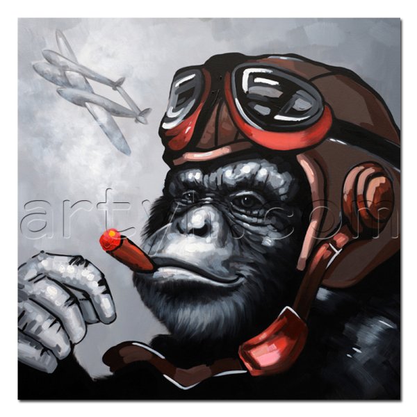 Три обезьяны в кепках