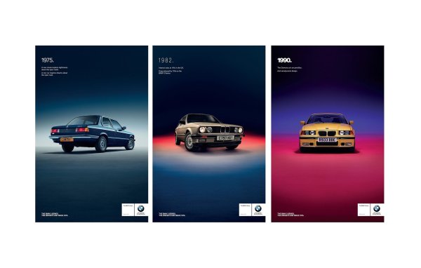 Лучшие рекламные плакаты БМВ