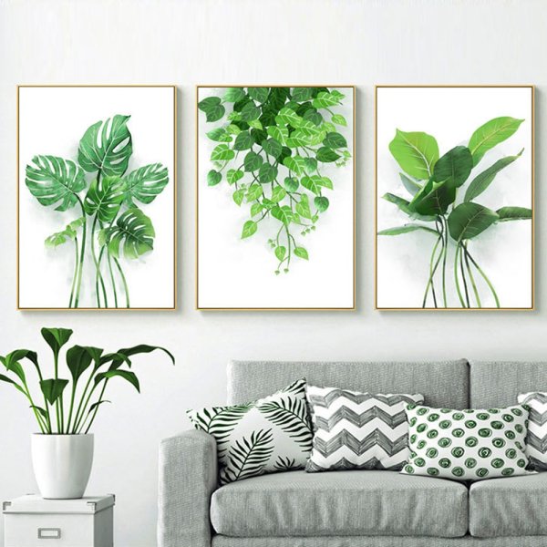 Постеры растения для интерьера