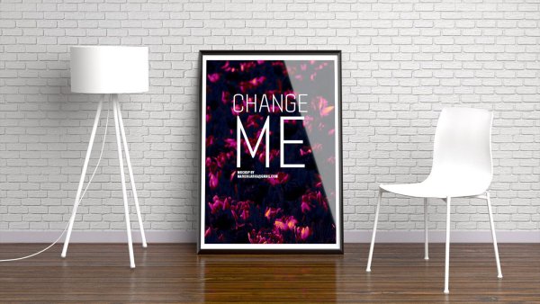 Рекламный Постер на стене