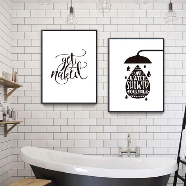 Постеры для ванных комнат