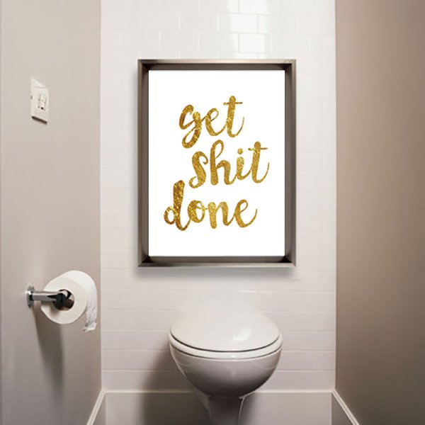 Постеры для ванной комнаты