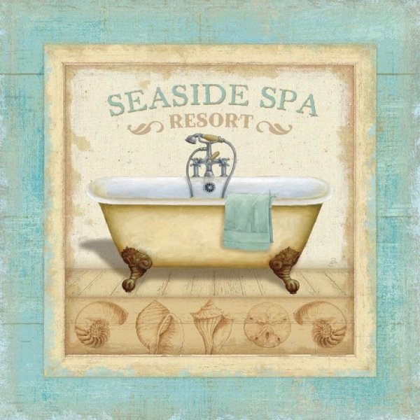 Винтажные иллюстрации для ванны