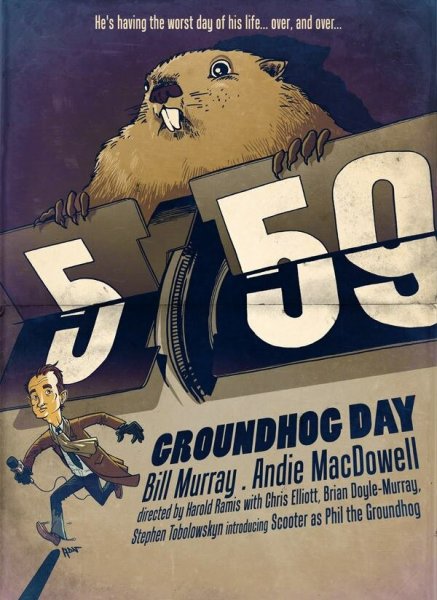 Groundhog Day 1993 poster