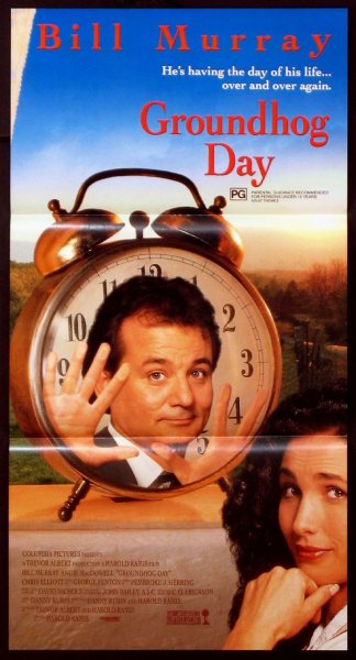 "Groundhog Day" (1993) Постер