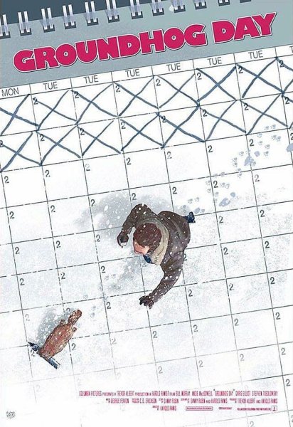 "Groundhog Day" (1993) Постер