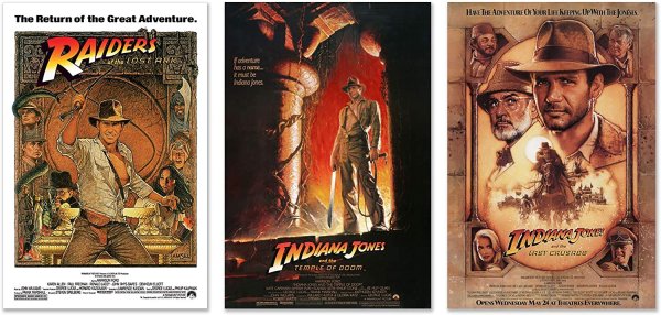 Индиана Джонс постеры к фильмам