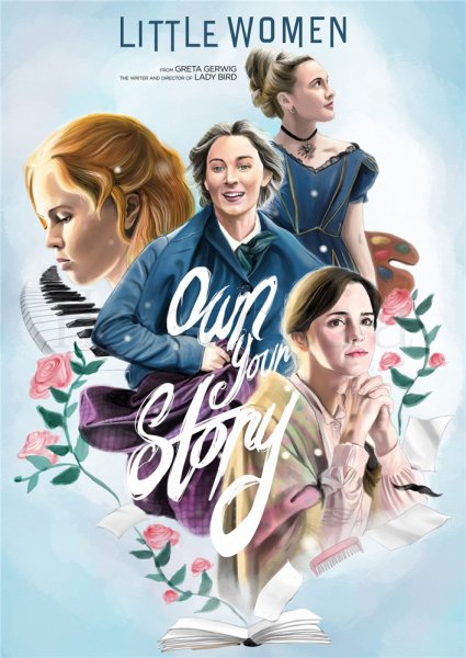 Little women 2019 Постер