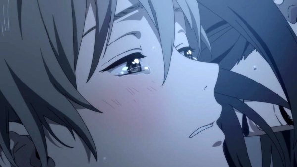 Незнакомец на берегу моря поцелуй