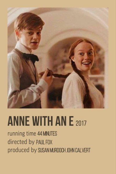 Энн сериал обложка