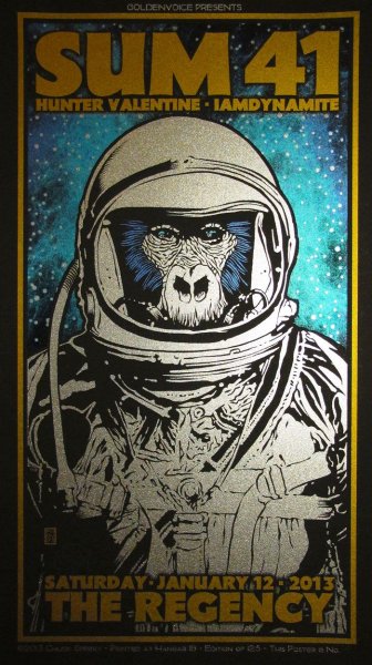 Sum 41 плакат