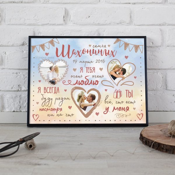 Постер для мужчины