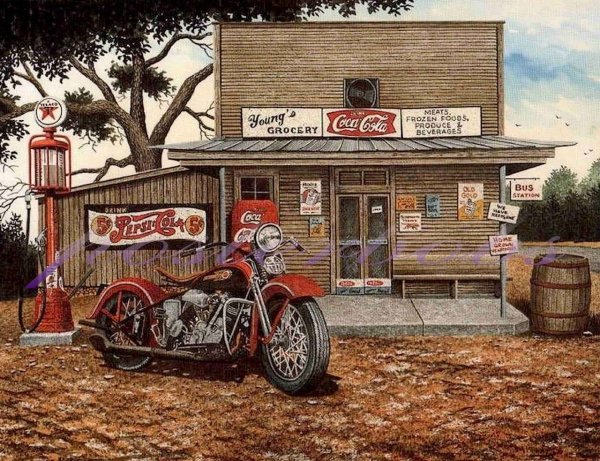 Старые американские рекламные плакаты