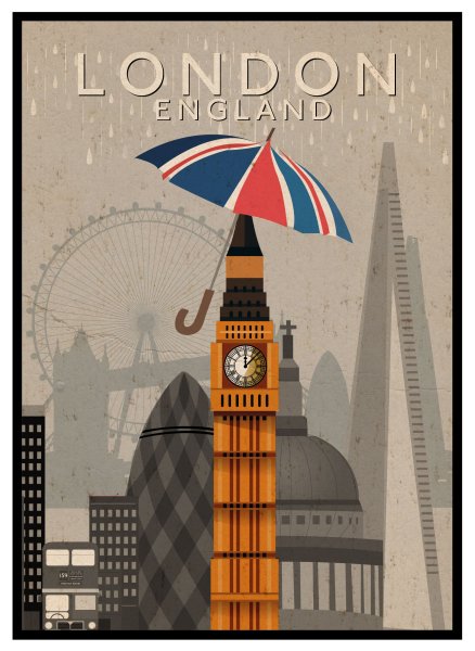 Постер "Лондон"