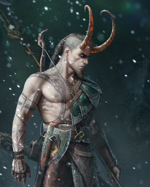 Атрей Локи God of War