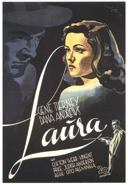 Лора Laura 1944 poster