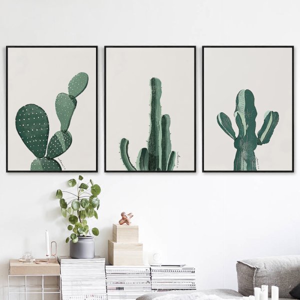 Принт на горшке для кактуса