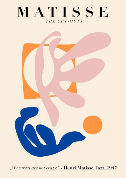 Papiers decoupes Матисс