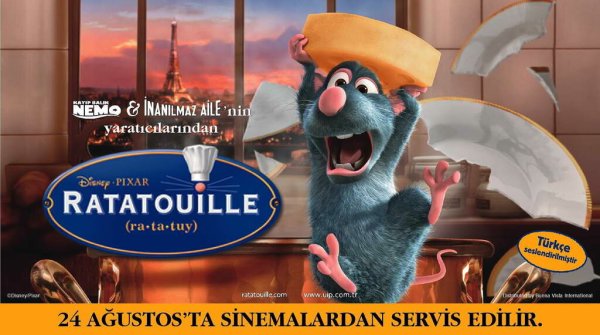 Рататуй мультфильм Постер