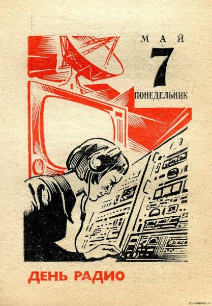 Винтажные ретро радио плакаты СССР