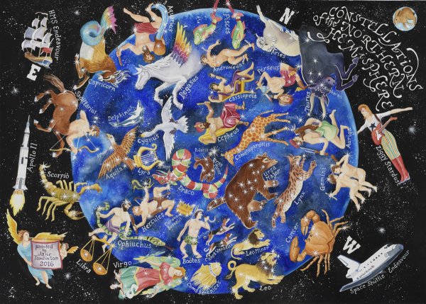 Карта Sky Print