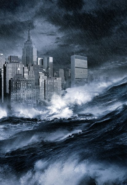 ЦУНАМИ В Нью-Йорке 2012