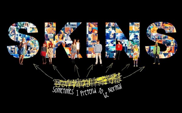 Скинс сериал Постер