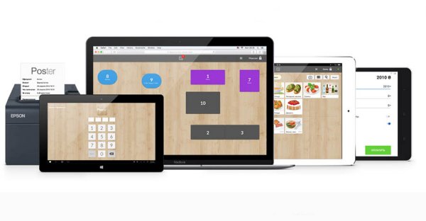 Постер автоматизация кафе