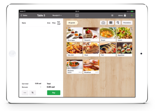 Poster ресторан программа