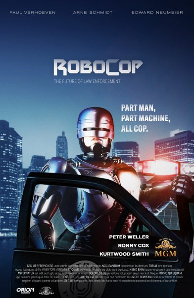 Робокоп фильм 1987 обложка