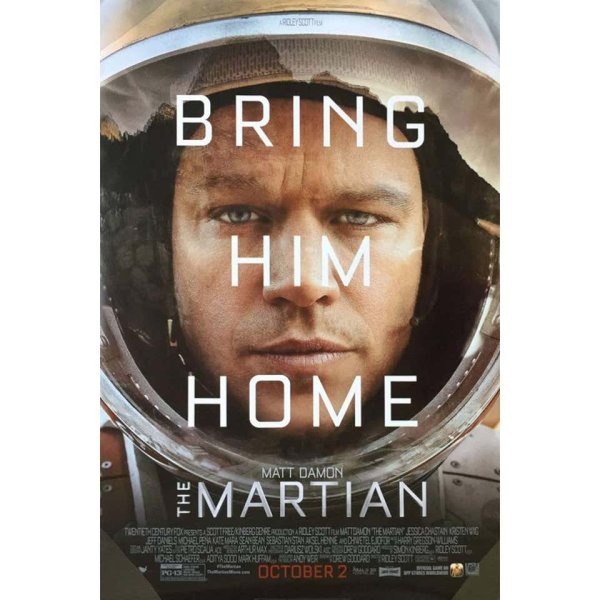 Марсианин 2015 Постер