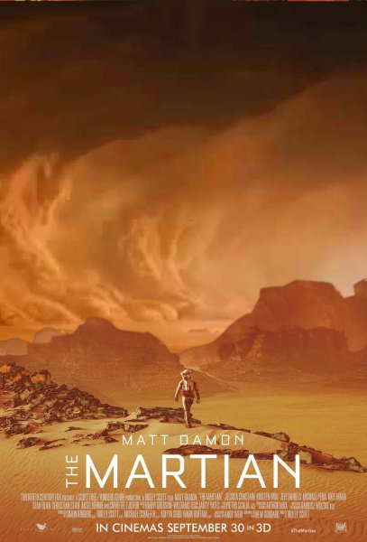 Марсианин фильм 2015 Постер