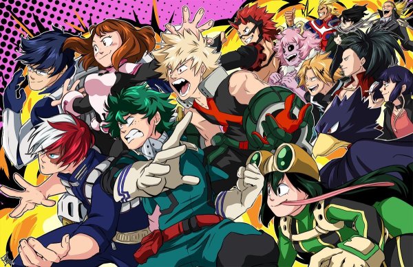 Аниме моя геройская Академия 6 сезон