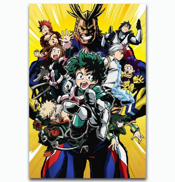 My Hero Academia плакат