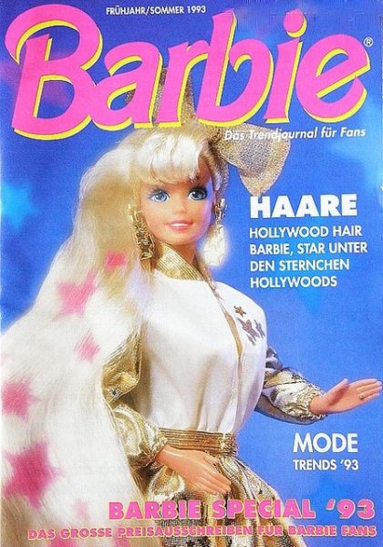 Журнал "Barbie" 1993 год Panini.