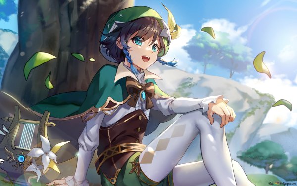 Венти Genshin в игре