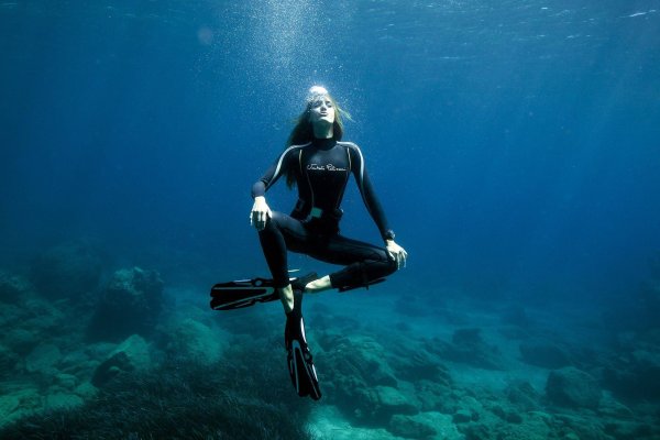 Фридайвер моноласта