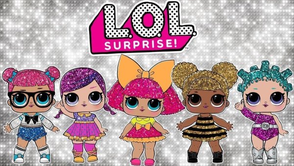 Куклы ЛОЛ плакат