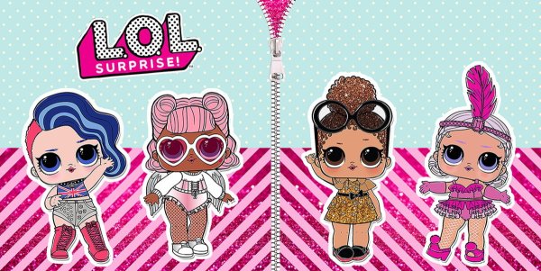 Куклы ЛОЛ фон