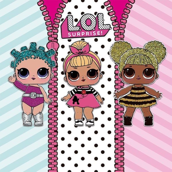 Надпись Doll в стиле ЛОЛ